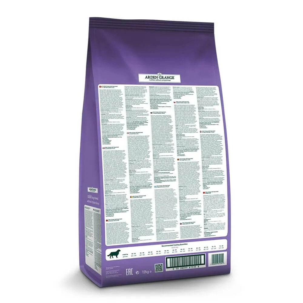 Arden Grange Adult Large Breed Chicken & Rice 12kg